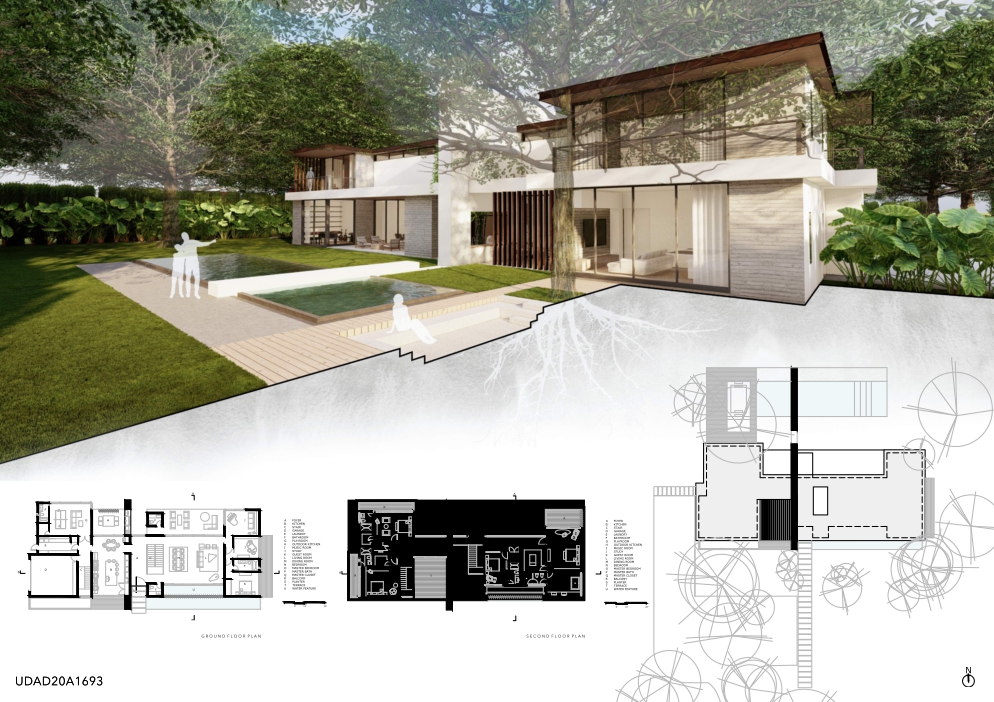 Winner Hammock House Upstairs Studio, Inc. Architecture