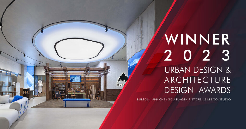 Gold Winner BURTON IN99 Chengdu Flagship store by Sa&Boo Studio