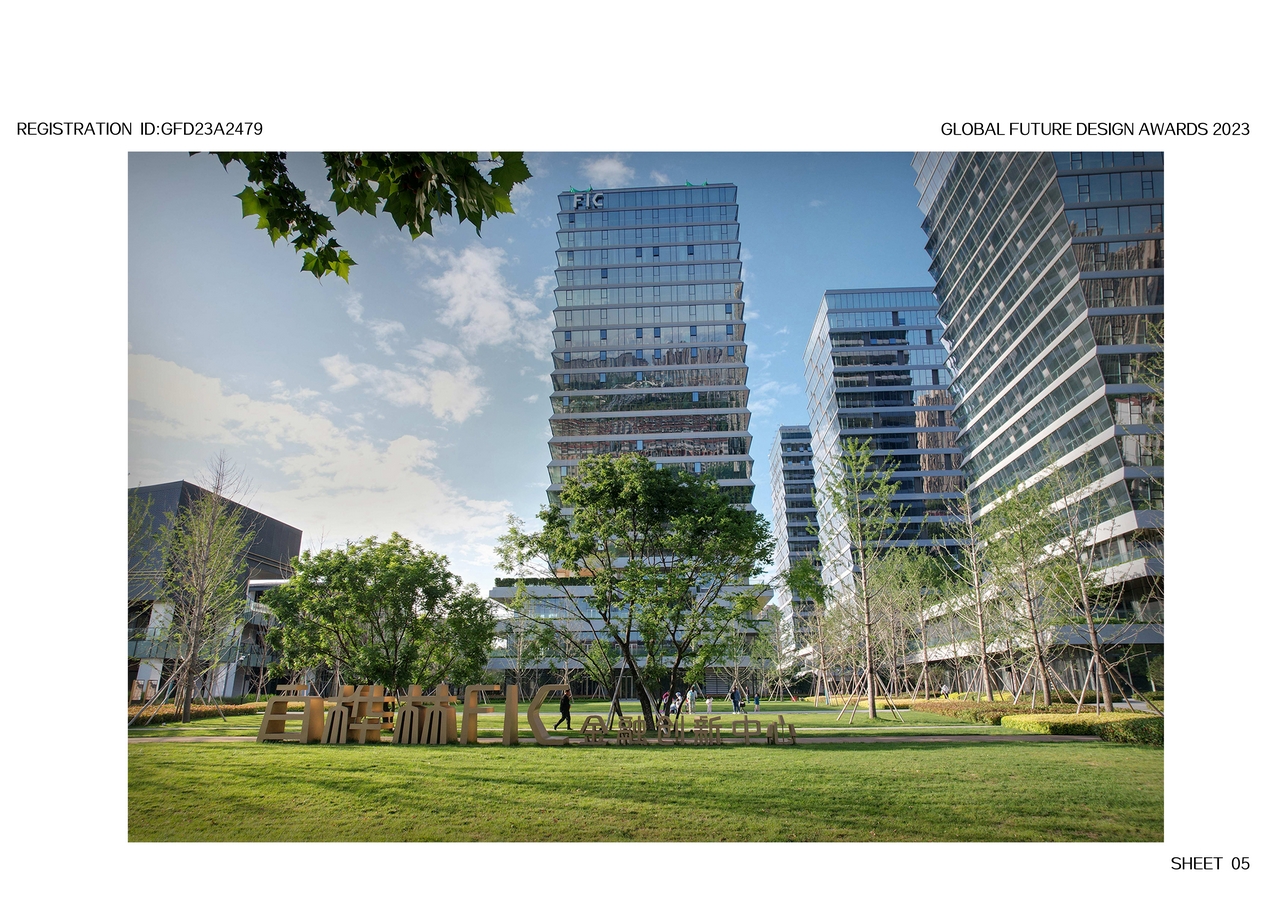 Silver Winner – Landscape Design Project of Xi’an Financial Innovation ...