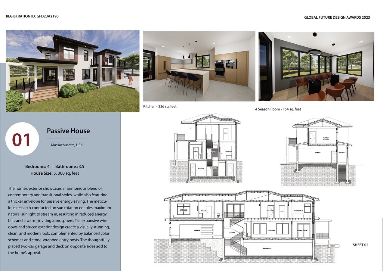 Bronze Winner – Passive House Lynnfield, MA | Pionarch Design and ...
