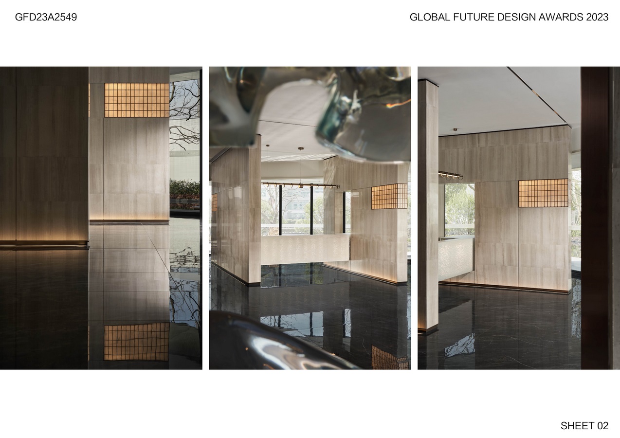 Gold Winner – Sunland Lakeshore Mansion Sales Office | MID Space Design
