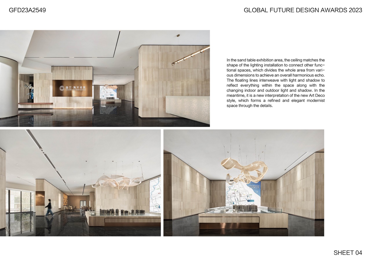 Gold Winner – Sunland Lakeshore Mansion Sales Office | MID Space Design