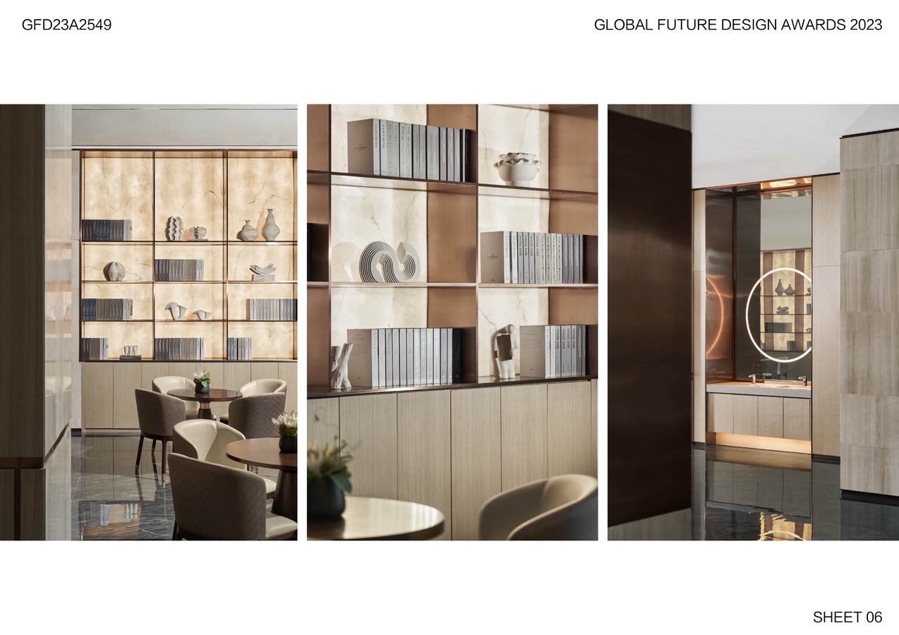 Gold Winner – Sunland Lakeshore Mansion Sales Office | MID Space Design