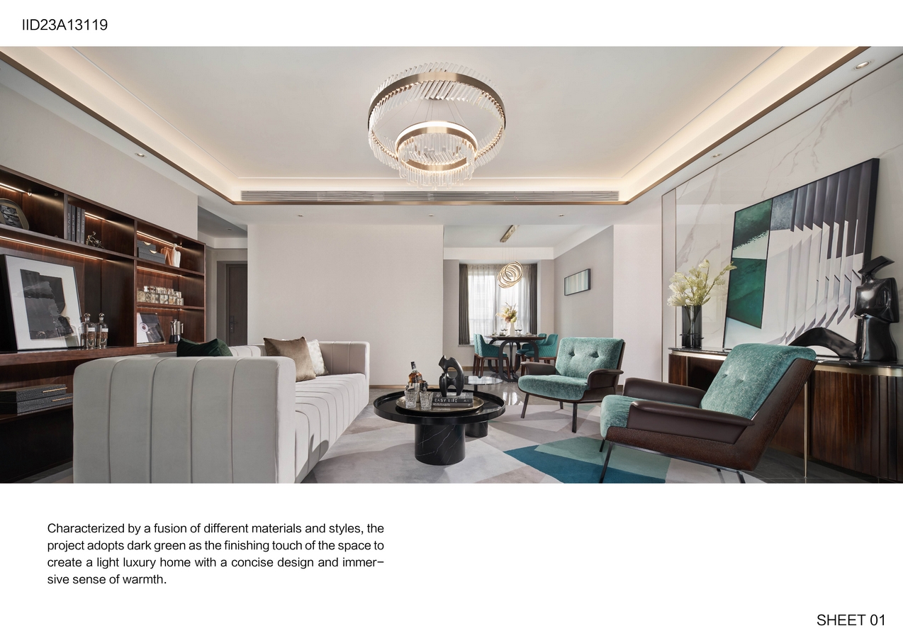 Gold Winner | Sunland Lakeshore Mansion Sample Room | MID Space Design