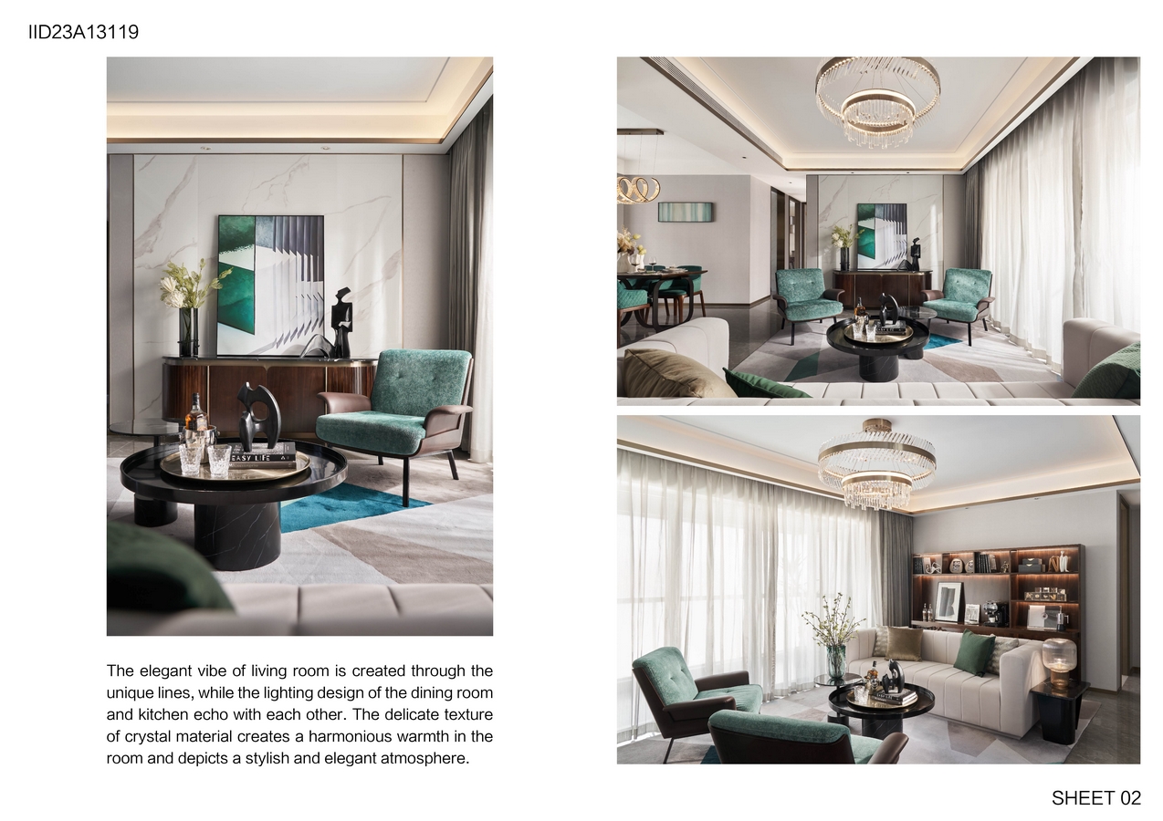 Gold Winner | Sunland Lakeshore Mansion Sample Room | MID Space Design