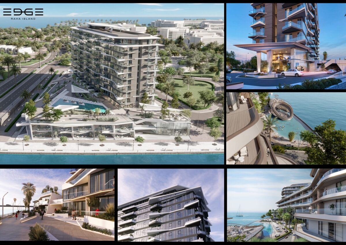 Edge Building Al Raha Gold Winner | Edge 1 Raha Canal Residential Building | XYZ Designers