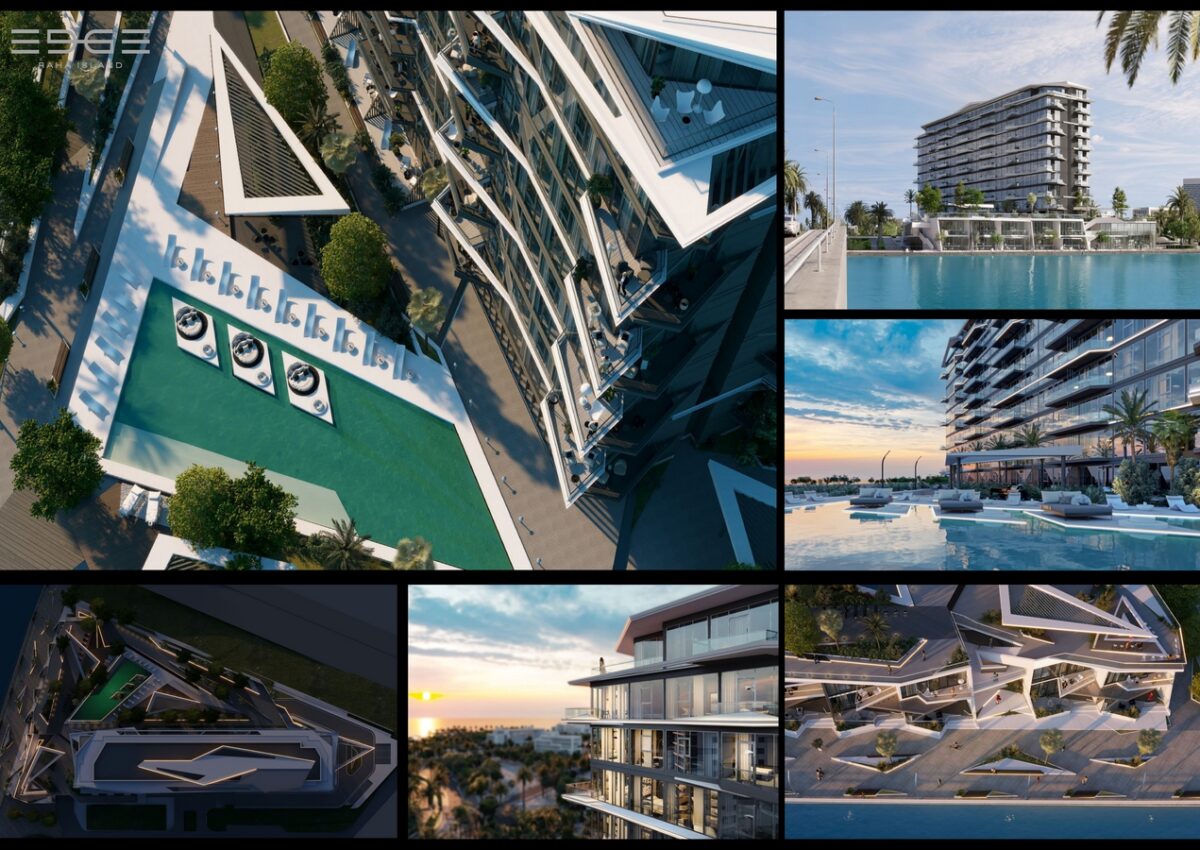 Edge Building Al Raha Gold Winner | Edge 1 Raha Canal Residential Building | XYZ Designers