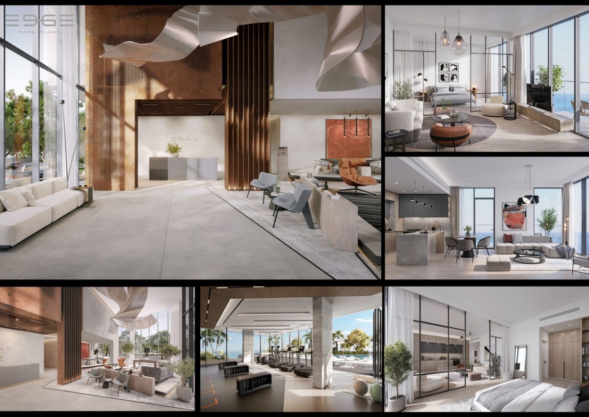 Edge Building Al Raha Gold Winner | Edge 1 Raha Canal Residential Building | XYZ Designers